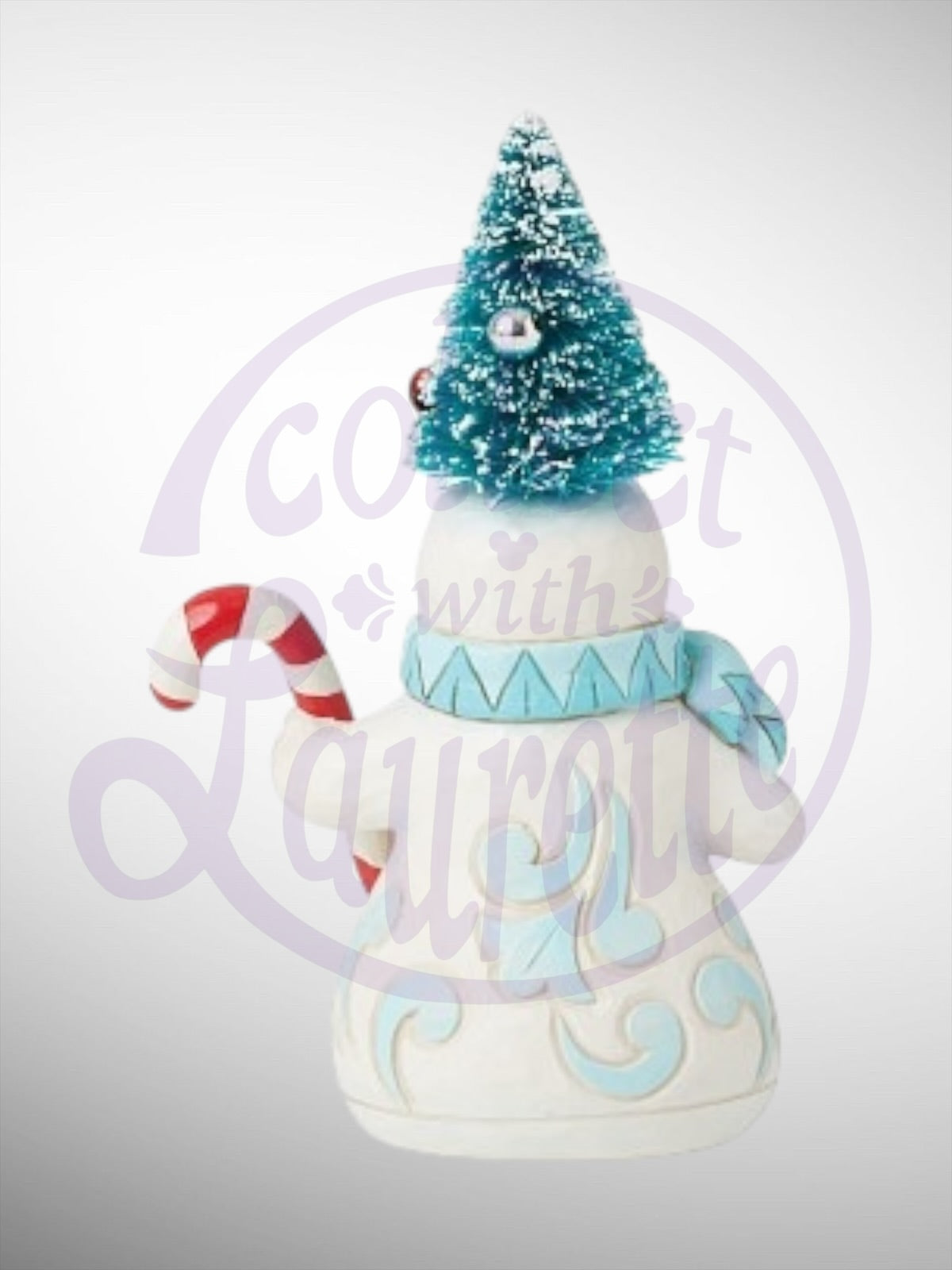 Jim Shore Heartwood Creek - Candy Cane Crush Snowman Figurine